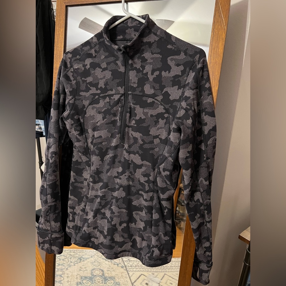 Lulu Lemon Camo Half Zip